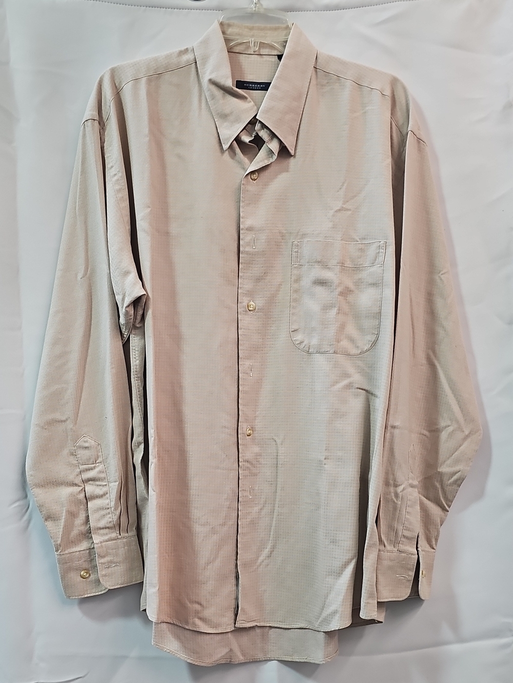 BURBERRY LONDON VINTAGE L/S DRESS SHIRT BFPM-09-274